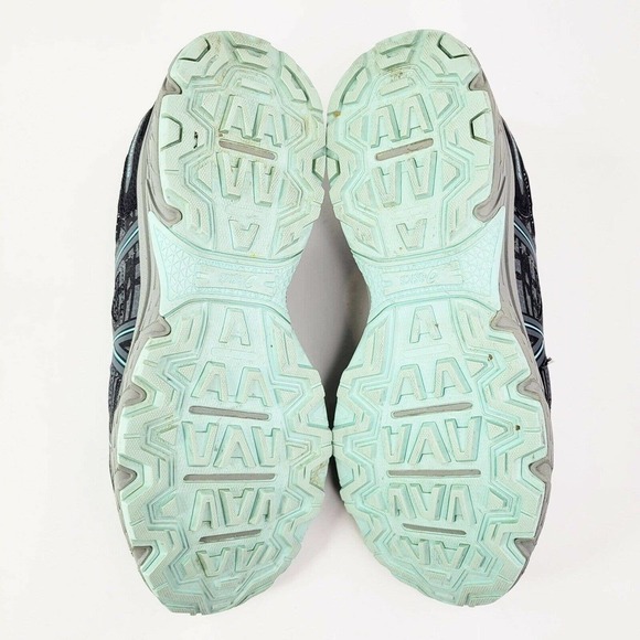 Asics Womens Gel Venture 6 1012A504 Blue Running Shoes Lace Up Low Top Size 9 - Picture 2 of 8